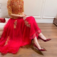 es, 2025 New Spring Bridal Wedding Shoes, Xiuhe Shoes, Can Be Worn In Daily Life, Custom-Made Shoes