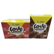 JULIE'S BISKUT WAFER/ LOVE LETTER 100G/KTK