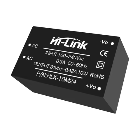 1PCS Hi-Link AC DC Power Module 220V to 3.3V 5V 9V 12V 15V 24V 2W 3W 5W 10W 15W 20W 30W 40W Power Su