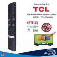 TCL DRC-901V Android Netflix Prime Video IQIYI LED TV Remote Control 电视遥控器