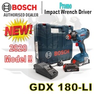 BOSCH GDX 180-LI IMPACT WRENCH DRIVER/ IMPACT DRIVER/ COMES WITH 2X BATTERIES AND 1 CHARGER