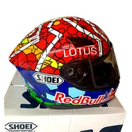 Replica Helm Shoei M Marquez X-12 Copy Ori Size XL Lengkap Dus