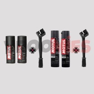 Motul MC Care Chain Care Kit C1 + C2/C3/C4 (Chain Clean + Chain Lube Road/RACE) 150ml/400ml