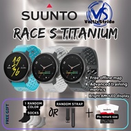 Suunto Race S Titanium | Jam Pintar Multisukan GPS Titanium Skrin AMOLED / AMOLED,GPS Map Smartwatch