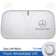 ม่านบังแดดหน้าต่างรถที่บังแดดหน้ารถยนต์อุปกรณ์เสริมรถยนต์สำหรับ Mercedes Benz W203 W210รถ W124 W211 