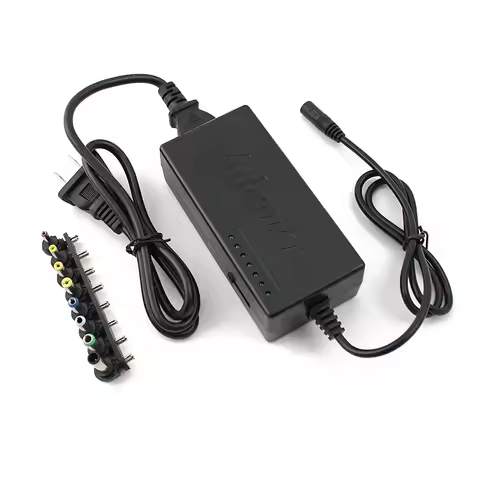 96W Universal AC Laptop Adjustable Power Adapter 12V-24V with 8 Plug Connector for Asus Acer Sony Le