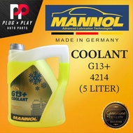 MANNOL COOLANT G13+ 4214 5 LITER 100% ORIGINAL GERMANY BRAND READY STOCK WITH FAST SHIPPING