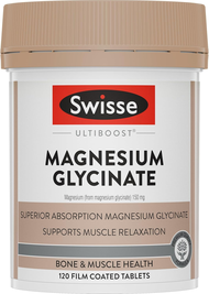 Swisse Ultiboost Magnesium Glycinate 120 เม็ด