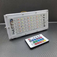 50 Watt RGB Spotlight + Remote