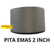 2 INCH SILVER CLOTH RIBBON BY THE METER