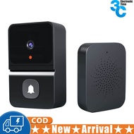 Z30 Doorbell Camera With Chime Wireless HD Video Night Vision 2.4GHZ WiFi Smart Door Bell Two-Way Audio