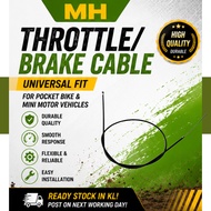 Cable Throttle/Brake for Pocket Bike Mini Bike Dirt Bike 47cc 49cc