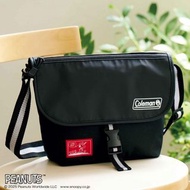 (限時特價訂貨)日本 Coleman x Snoopy 史努比 大口袋拉鍊斜背包 多用途功能袋 messenger bag