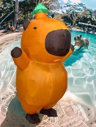 NEW 2025 new capybara inflatable costume cartoon animal play one-piece inflatable costume funny fanc