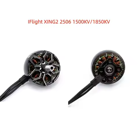 IFlight XING2 2506 1500KV/1850KV Brushless Motor 5mm Titanium Alloy Shaft For 5-6inch Propeller RC R
