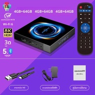 Hot Android TV Box R69S1 Allwinner H618 รองรับ NETFLIX WiFi6 บลูทูธ 5.0 HD 8K Video Media Player Min