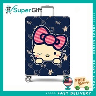 Hello Kitty Elastic Luggage Protector Stretchable Luggage Cover Beg Bagasi