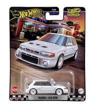 Hot Wheels Premium Boulevard Mazda 323 GTR Putih