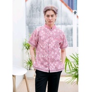 Patek Philippe short sleeved floral pattern nude pink