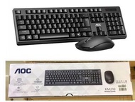 全新無線滑鼠鍵盤套裝 連接收器
