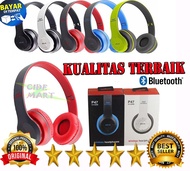 [BISA COD] HEADPHONE P47 / HEADPHONE WIRELESS PORTABLE BLUETOOTH P47 / HEADSET HANDSFREE EARPHONE AU