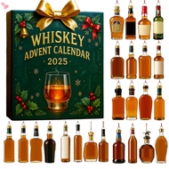 2025 Whiskey Advent Calendar - 24 Days Premium Whiskey Tasting Experience for Christmas Countdown, 2