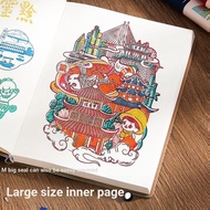 Travel Stamp Collection Book Museum Stamp Collection Book Portable Pocket Book Blank Stamp Book Thic