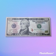10 Dollar Amerika 10 USD dolar