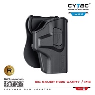 Cytac ซองพกนอก Sig Sauer P320 Carry, M18 ปลดล็อคนิ้วชี้