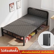 REX เตียงพับได้ เตียงเดี่ยว เตียงคู่ สำหรับบ้าน ห้องนอน หอพัก เตียงพักกลางวัน เตียงเสริม ประหยัดพื้น