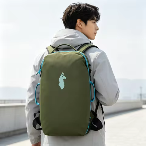 28L large-capacity outdoor travel backpack, multifunctional double-strap bag, unisex