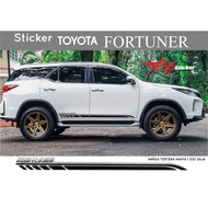 Toyota Fortuner Sticker 2022 2023 Toyota Fortuner YAW accessories