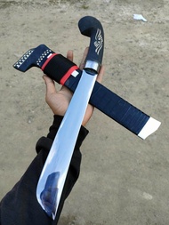 Golok tebas Banten golok kebun golok baja asli per mobil golok super panjang 28cm total 45cm
