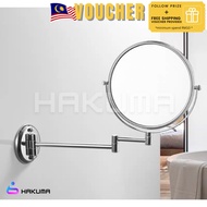 HAKUMA 8 Inch 3x Magnifying Mirror Makeup Mirror Double Sided 360° Rotate Mirror Bathroom Mirror Toi