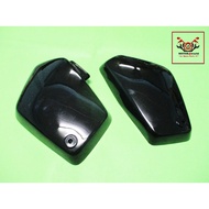SUZUKI RC80 RC100 -- SIDE COVER SET "BLACK" // Bag Sparkling BLACK