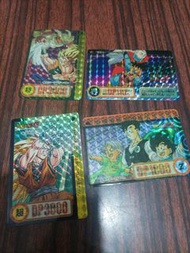 龍珠閃卡 龍珠 卡 龍珠Z dragon ball 4張$30 $10一張