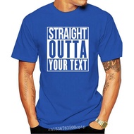 T-shirt NEW STRAIGHT OUTTA YOUR TEXT CITY PERSONALIZED CUSTOM PRINT  COMPTON Tops Tees
