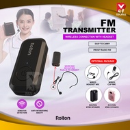 Rolton K11 FM Transmitter Unit Connect with Headset Clip Mic of K300 K500 K700 Voice Amplifier