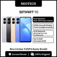 Infinix Smart 10 | Smart 9 (4GB + 64GB/128GB) Up to 8GB Extended RAM, 6.67 inch 120Hz HD+, T7250, 50