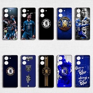Fall protection cover for Vivo Y36 5G Y78M Y77t Y27 Y27s Chelsea Football Club FC logo Soft black ph