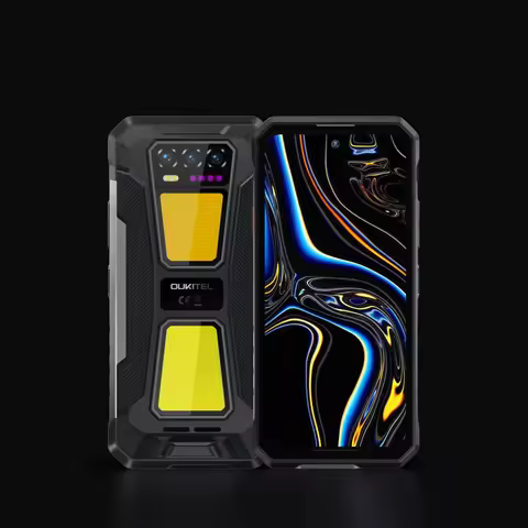 OUKITEL WP58 PRO 5G Rugged Smartphone 24GB(8+16) RAM + 512 ROM, Android 15 NFC 64MP Cellphone with C