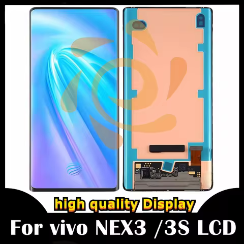 100%Tested AMOLED For vivo NEX 3 3S LCD Display Touch Screen Digitizer Assembly For vivo NEX 3S LCD 