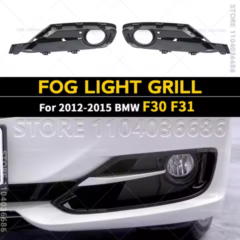 For 2012-2015 BMW 320i 320iX 328d 328dX F30 F31 Front Bumper Fog Light Grille Trim Cover 51117300737