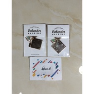 [SEALED] SNSD Girls' Generation Birthday Calendar Keyring Official Merchandise