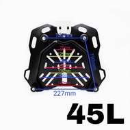 Universal Box Aluminum Alloy Box Base Tapak Monorack 28L/32L/36L/45L/55L/65L Steel Plate Motor Duke 