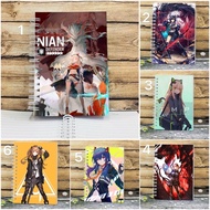 Arknight notebook 200 pages/ Arknight anime notebook