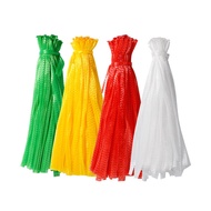 P Boss Gardening~Garlic Mesh Bag Plastic Fruit Garlic Sweet Potato Diced Clam Lemon Ginger Bundle On