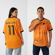 PLAYER ISSUE Jersey Asrm Away 2025 2026 Football Shirt Pi Version orange Custom Screen Printing Name