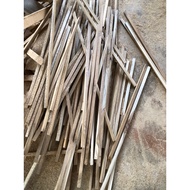 Teak Wood Size 1cm*1cm*100/1 Bundle 10 Sheets