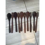 Wooden Spoon and Fork | Spoon and Fork Set | WOODEN SPOON | WOODEN FORK